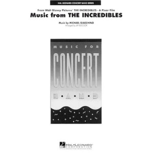 Music from The Incredibles (arr. Jay Bocook) - Bb Clarinet 2