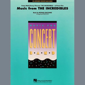 Music from The Incredibles (arr. Jay Bocook) - Bb Clarinet 2