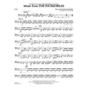 Music from The Incredibles (arr. Jay Bocook) - Tuba