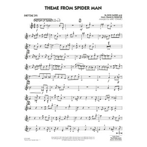 Theme from Spider Man (arr. Mike Tomaro) - Baritone Sax