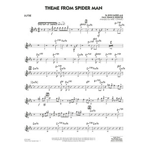 Theme from Spider Man (arr. Mike Tomaro) - Guitar