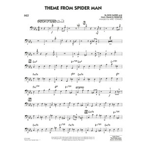 Theme from Spider Man (arr. Mike Tomaro) - Bass