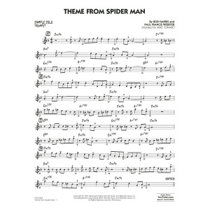 Theme from Spider Man (arr. Mike Tomaro) - Trumpet Sample Solo