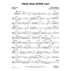 Theme from Spider Man (arr. Mike Tomaro) - Trombone Sample Solo