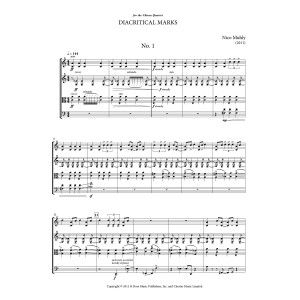 Diacritical Marks - Score & Parts
