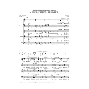 A Song Of Ephrem The Syrian