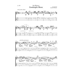Goodnight Moon (arr. Gerard Cousins)