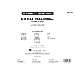 No Hay Palabras... (There Are No Words) - Conductor Score (Full Score)