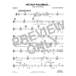 No Hay Palabras... (There Are No Words) - Trumpet 2
