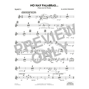 No Hay Palabras... (There Are No Words) - Trumpet 3