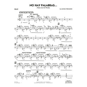 No Hay Palabras... (There Are No Words) - Drums
