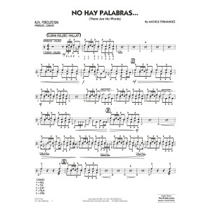 No Hay Palabras... (There Are No Words) - Aux Percussion