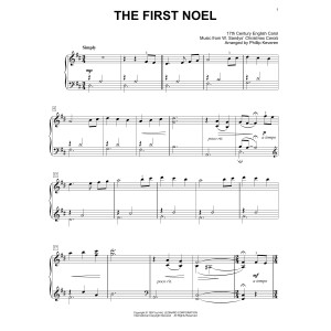 The First Noel (arr. Phillip Keveren)