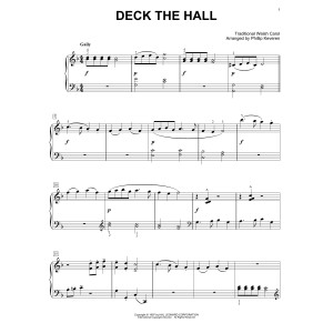 Deck The Hall (arr. Phillip Keveren)