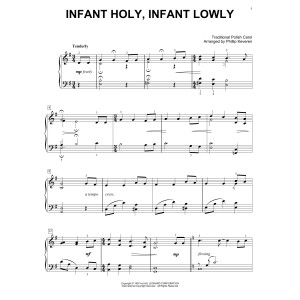 Infant Holy, Infant Lowly (arr. Phillip Keveren)