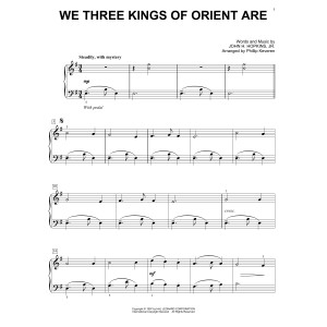 We Three Kings Of Orient Are (arr. Phillip Keveren)