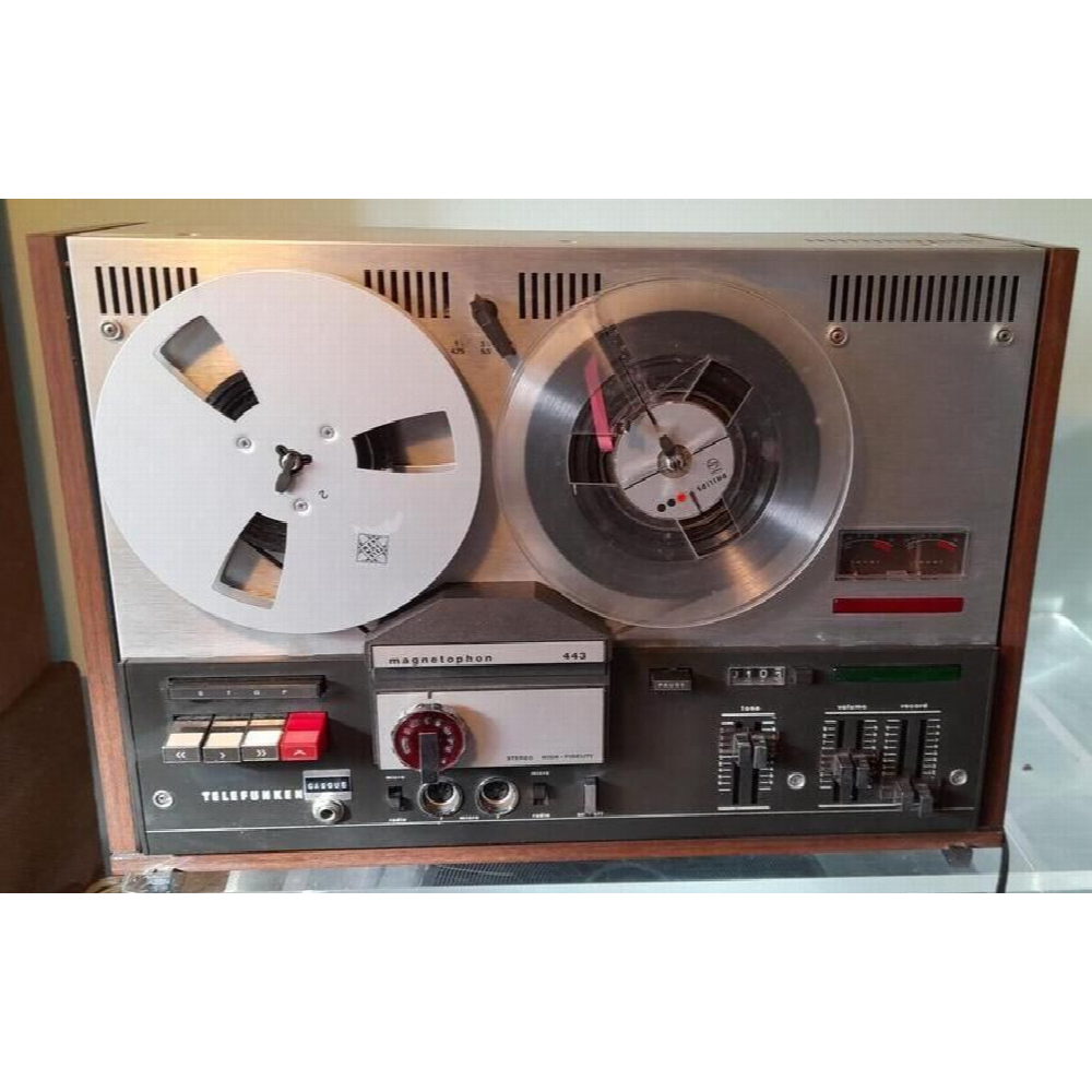 Telefunken 443 - Magneto à bandes