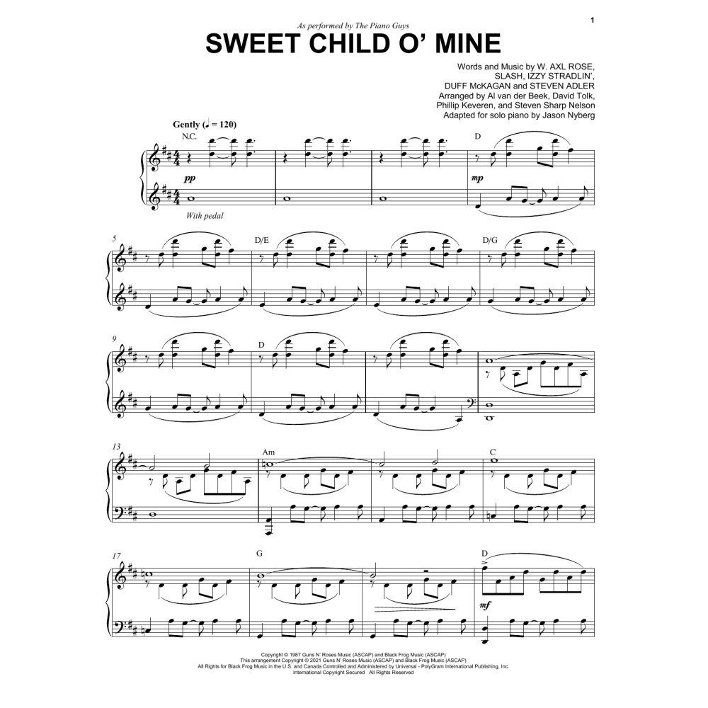 Sweet Child O' Mine