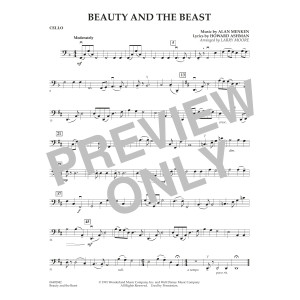 Beauty and the Beast (arr. Larry Moore) - Cello