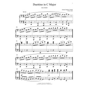Duettino In C Major