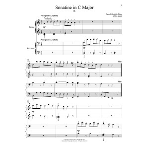Sonatine In C Major
