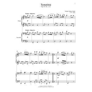 Sonatina, Op. 45, No. 2 (II. Rondo)