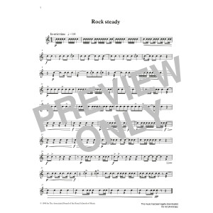 Rock Steady from Graded Music for Snare Drum, Book II