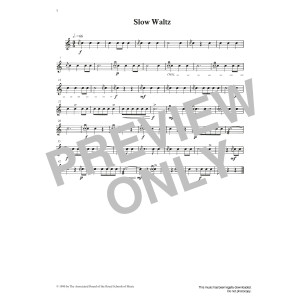 Slow Waltz from Graded Music for Snare Drum, Book II