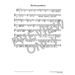 Marche grandioso from Graded Music for Snare Drum, Book II