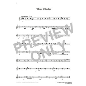 Three Wheeler from Graded Music for Snare Drum, Book II