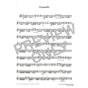 Tarantella from Graded Music for Snare Drum, Book III