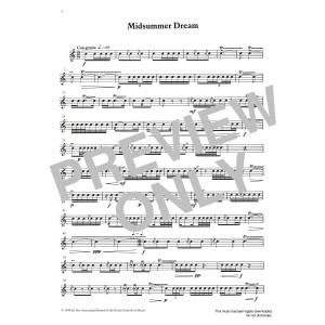 Midsummer Dream from Graded Music for Snare Drum, Book III