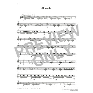 Alborada from Graded Music for Snare Drum, Book III