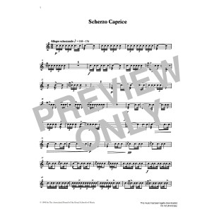 Scherzo Caprice from Graded Music for Snare Drum, Book IV