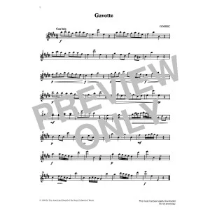Gavotte from Graded Music for Tuned Percussion, Book II