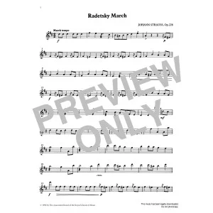 Radetsky March from Graded Music for Tuned Percussion, Book III