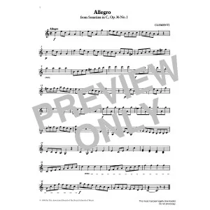 Allegro from Graded Music for Tuned Percussion, Book II