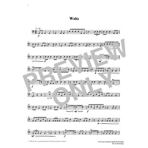 Waltz from Graded Music for Timpani, Book II