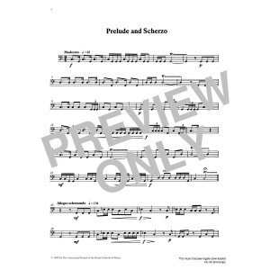 Prelude and Scherzo from Graded Music for Timpani, Book II