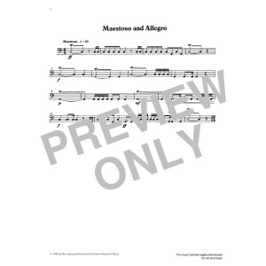 Maestoso and Allegro from Graded Music for Timpani, Book II