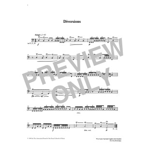 Diversions from Graded Music for Timpani, Book III