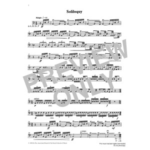 Soliloquy from Graded Music for Timpani, Book IV