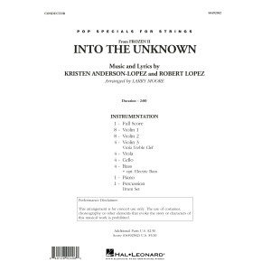 Into the Unknown (from Frozen) (arr. Larry Moore) - Conductor Score (Full Score)