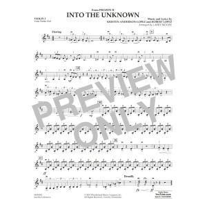 Into the Unknown (from Frozen) (arr. Larry Moore) - Violin 3 (Viola Treble Clef)