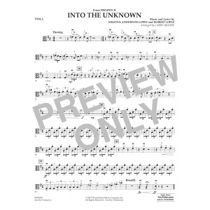 Into the Unknown (from Frozen) (arr. Larry Moore) - Viola