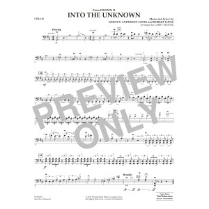 Into the Unknown (from Frozen) (arr. Larry Moore) - Cello