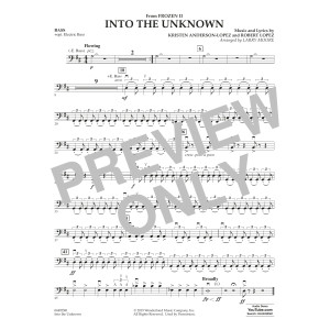 Into the Unknown (from Frozen) (arr. Larry Moore) - Bass