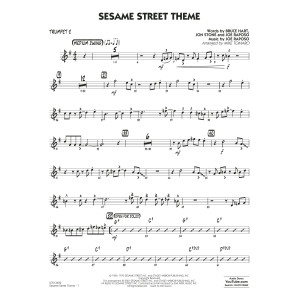Sesame Street Theme (arr. Mike Tomaro) - Trumpet 2