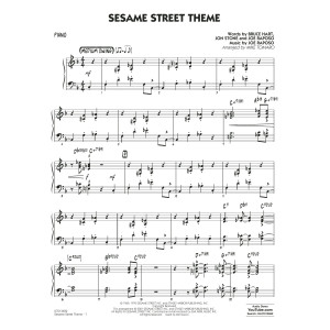 Sesame Street Theme (arr. Mike Tomaro) - Piano