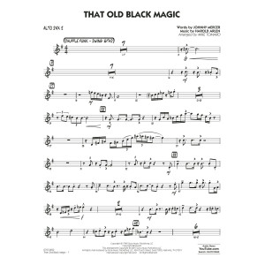 That Old Black Magic (arr. Mike Tomaro) - Alto Sax 2